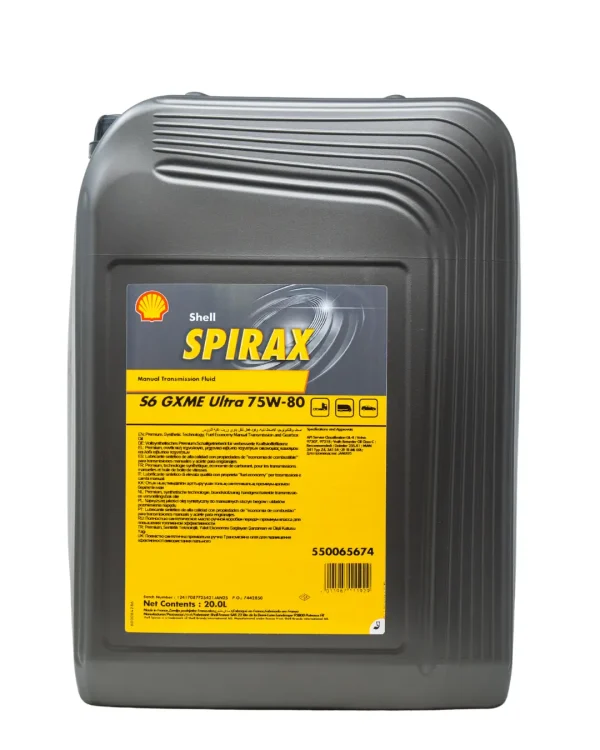 SHELL Spirax S6 GXME ULTRA 75W-80